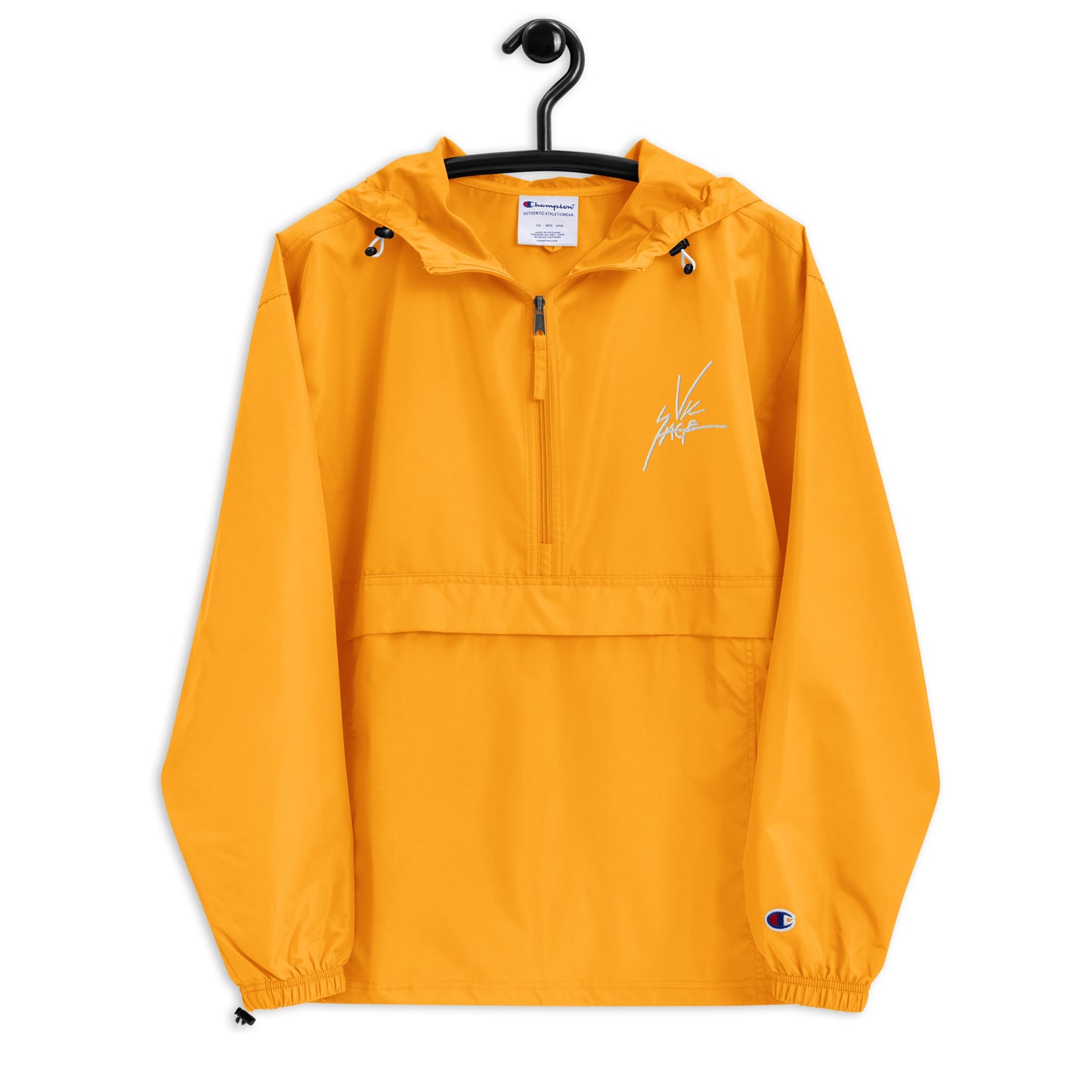 Vic Sage Signature Embroidered Champion Half-Zip