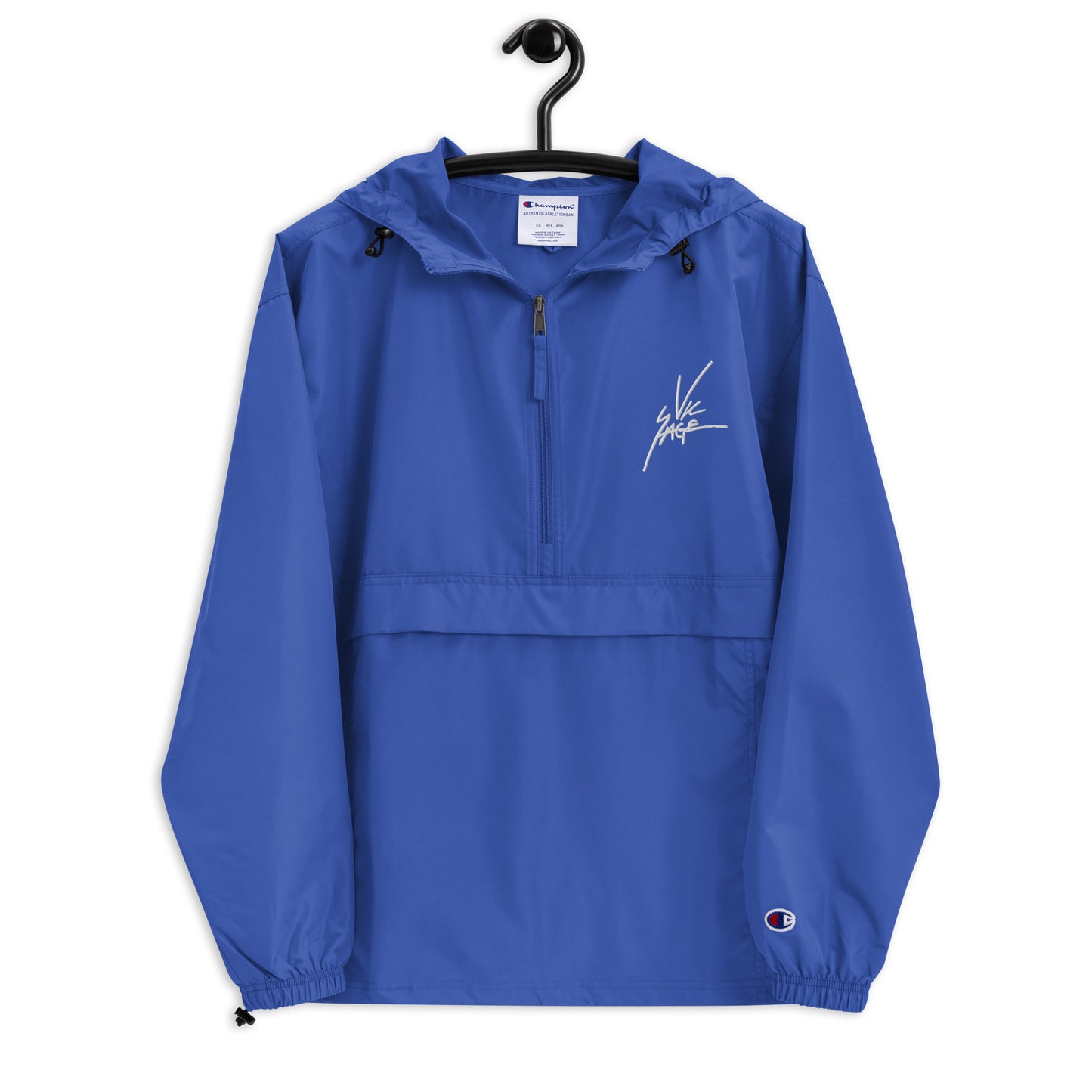 Vic Sage Signature Embroidered Champion Half-Zip