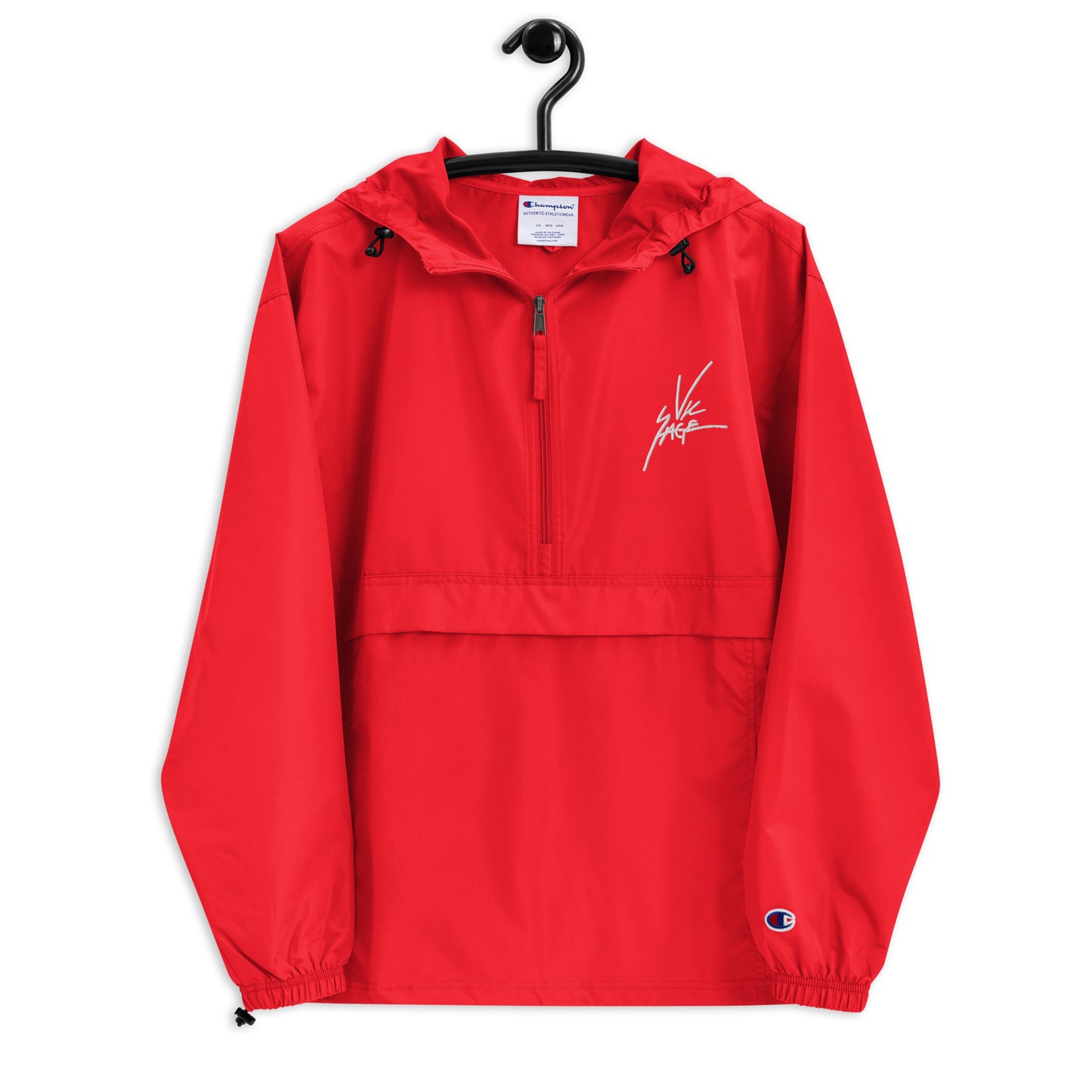 Vic Sage Signature Embroidered Champion Half-Zip