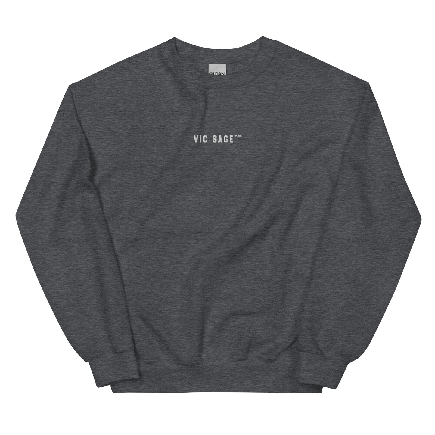 Vic Sage Crew w/ White Embroidery