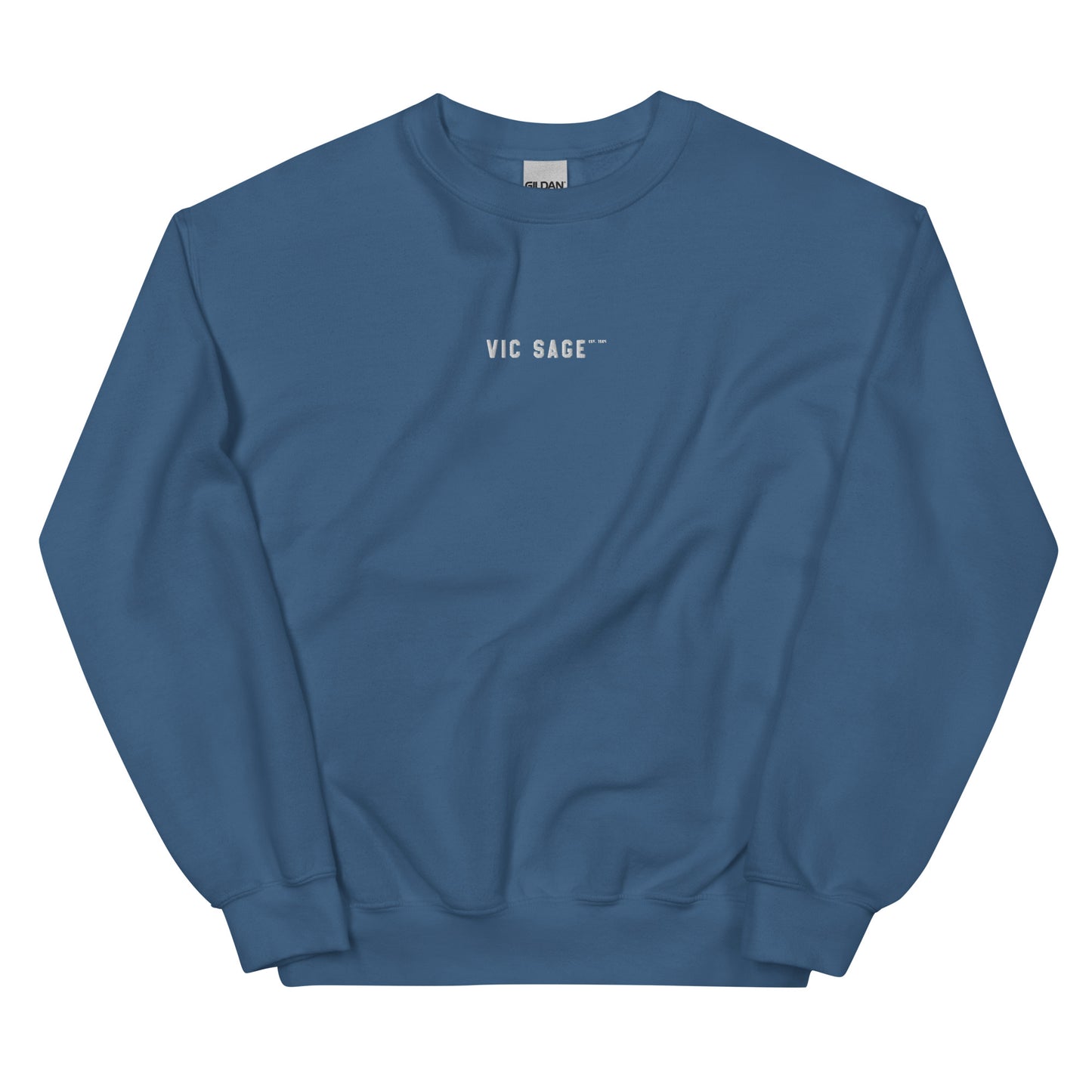 Vic Sage Crew w/ White Embroidery