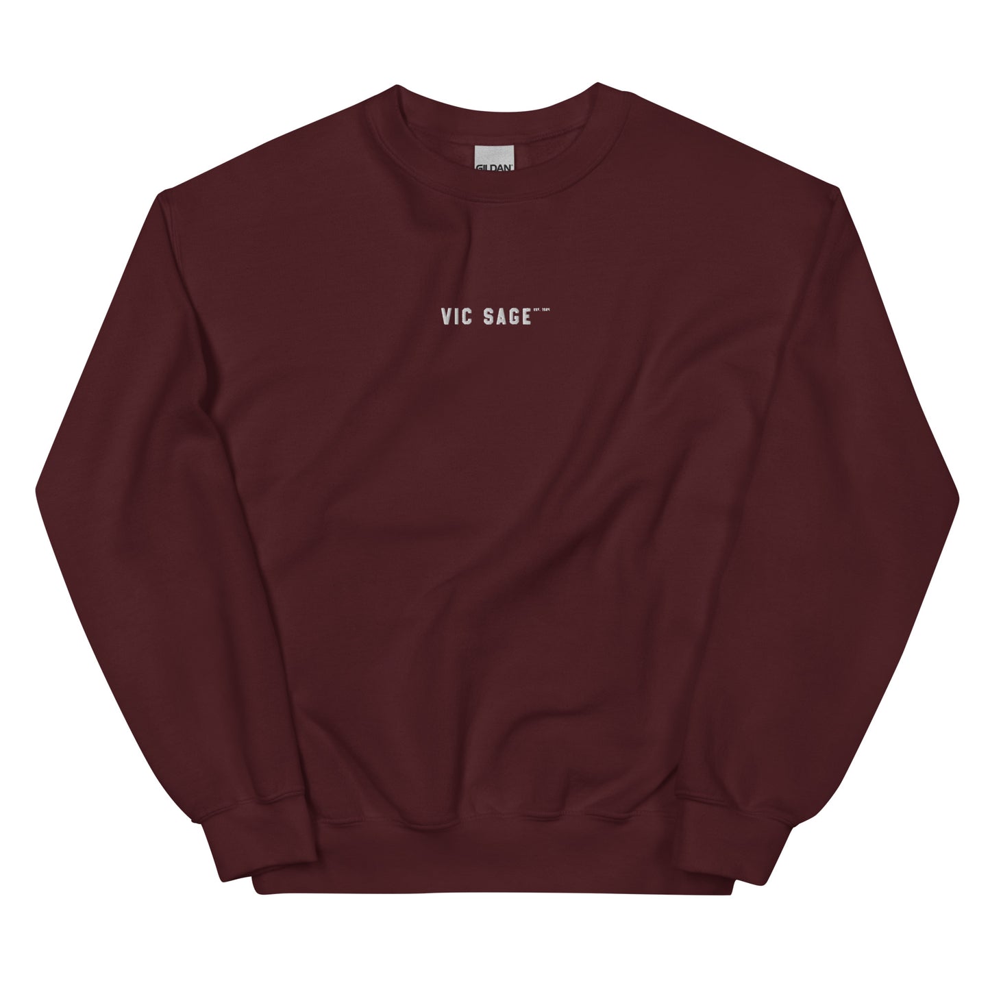 Vic Sage Crew w/ White Embroidery