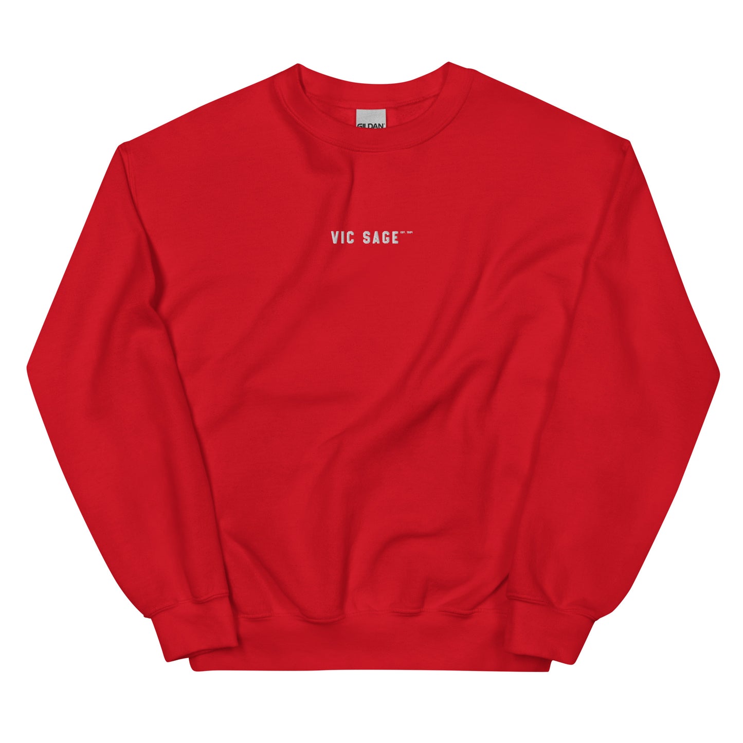 Vic Sage Crew w/ White Embroidery
