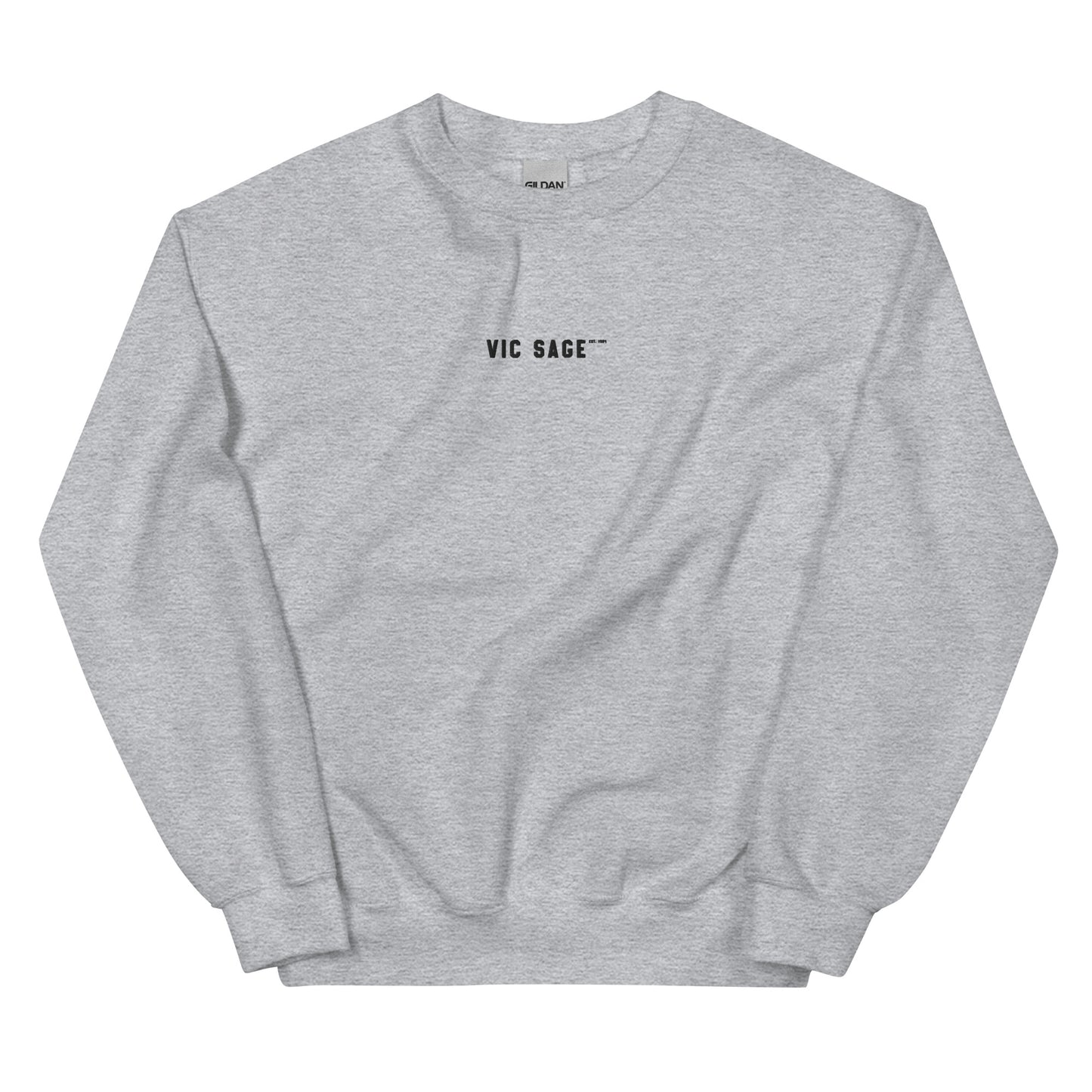Vic Sage Crew w/ Black Embroidery