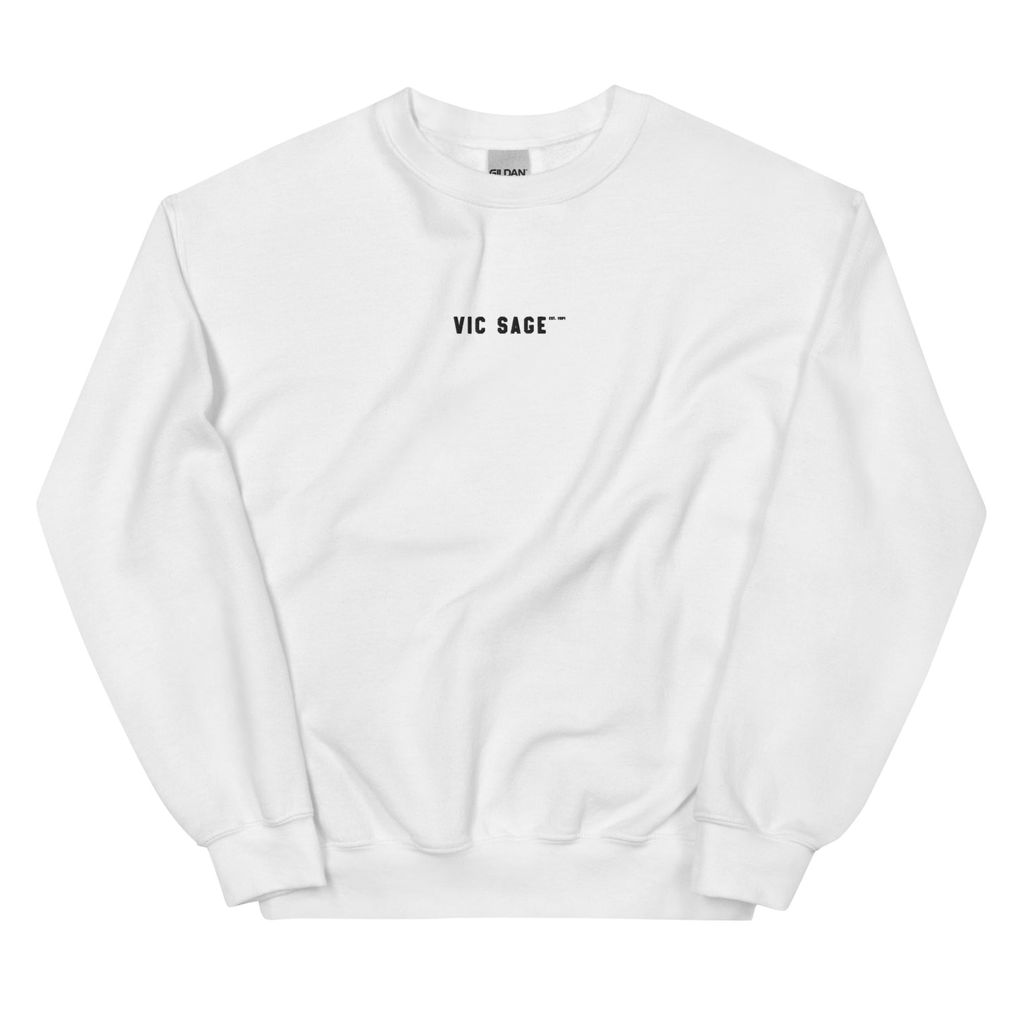 Vic Sage Crew w/ Black Embroidery