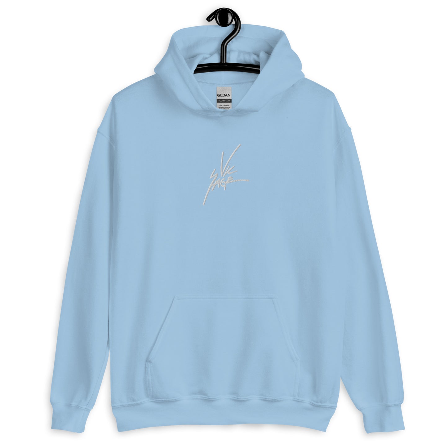 Vic Sage Signature Spotify QR Hoodie w/ White Embroidery