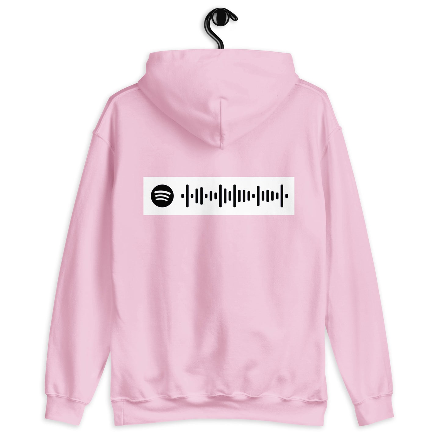 Vic Sage Signature Spotify QR Hoodie w/ Black Embroidery