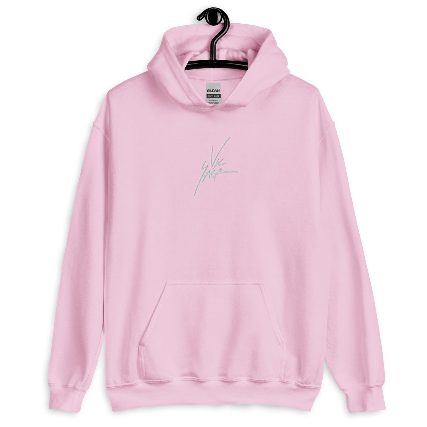 Vic Sage Signature Spotify QR Hoodie w/ White Embroidery