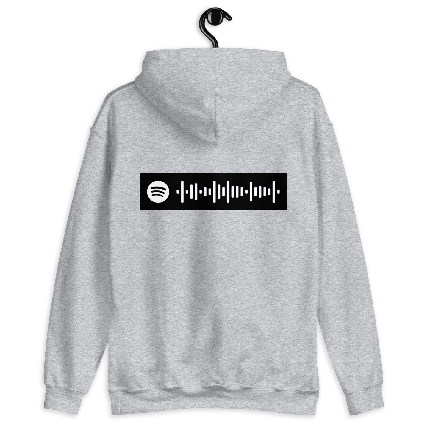 Vic Sage Signature Spotify QR Hoodie w/ White Embroidery