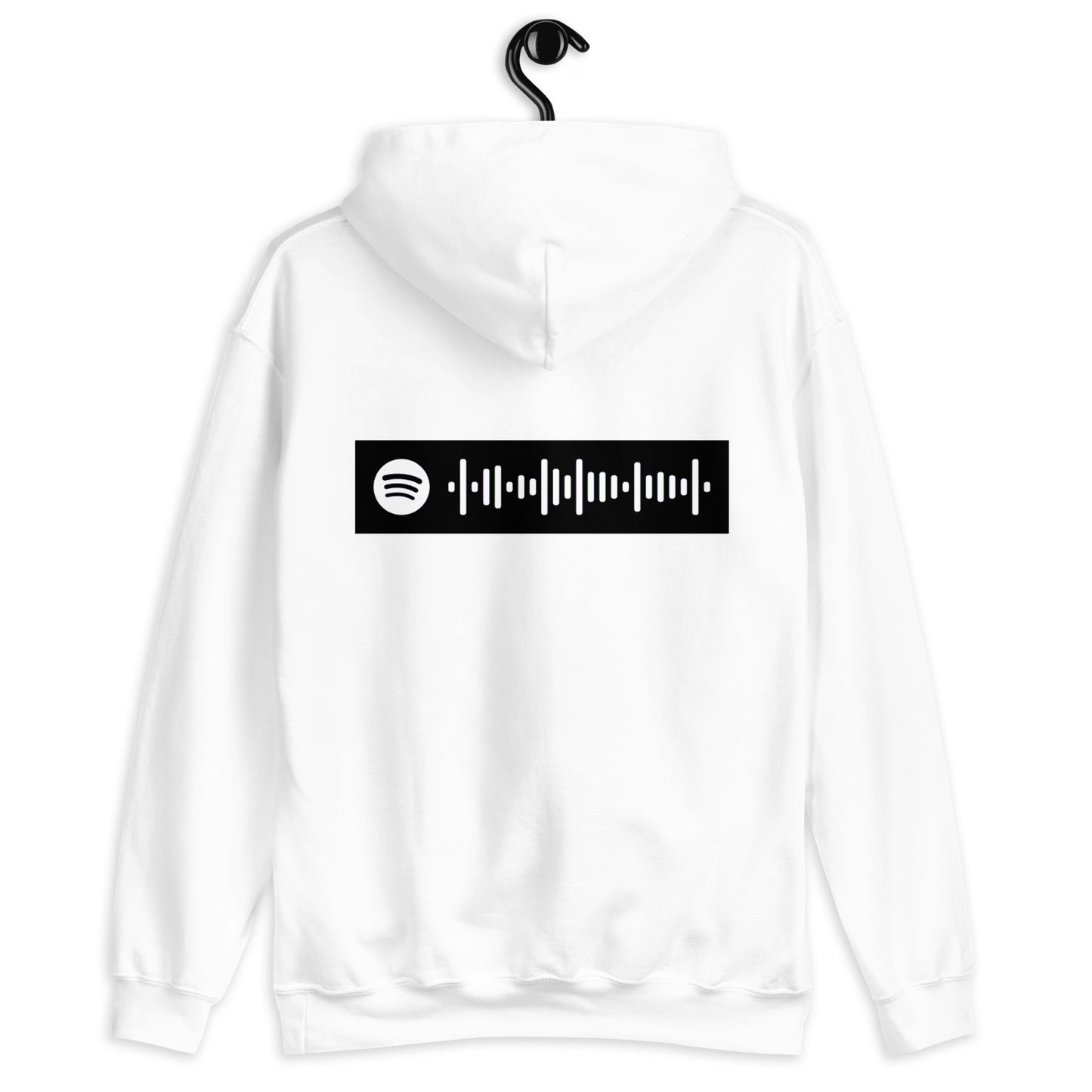 Vic Sage Signature Spotify QR Hoodie w/ White Embroidery