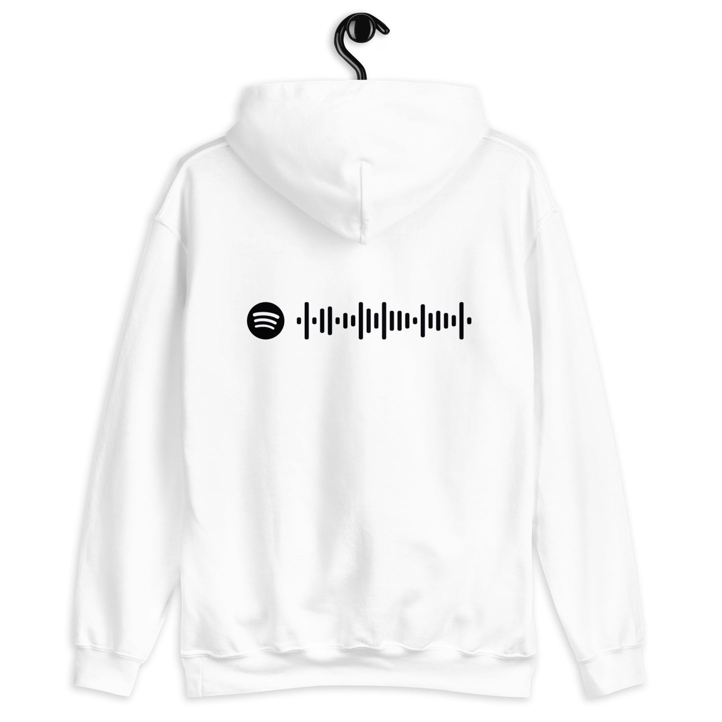 Vic Sage Signature Spotify QR Hoodie w/ Black Embroidery