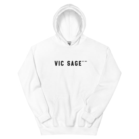 Vic Sage Hoodie w/ Black Embroidery