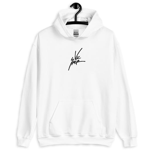 Vic Sage Signature Spotify QR Hoodie w/ Black Embroidery